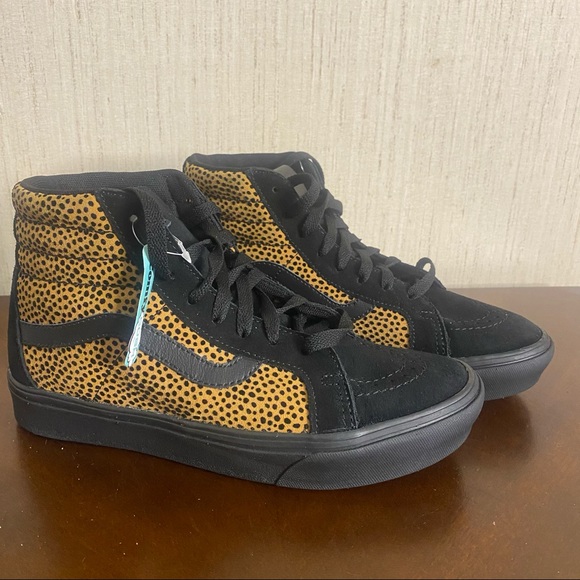 Sk8-hi Men’s Vans Of The Wall Cheetah Print - Picture 2 of 4